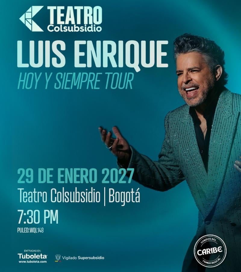 Luis Enrique en Bogotá