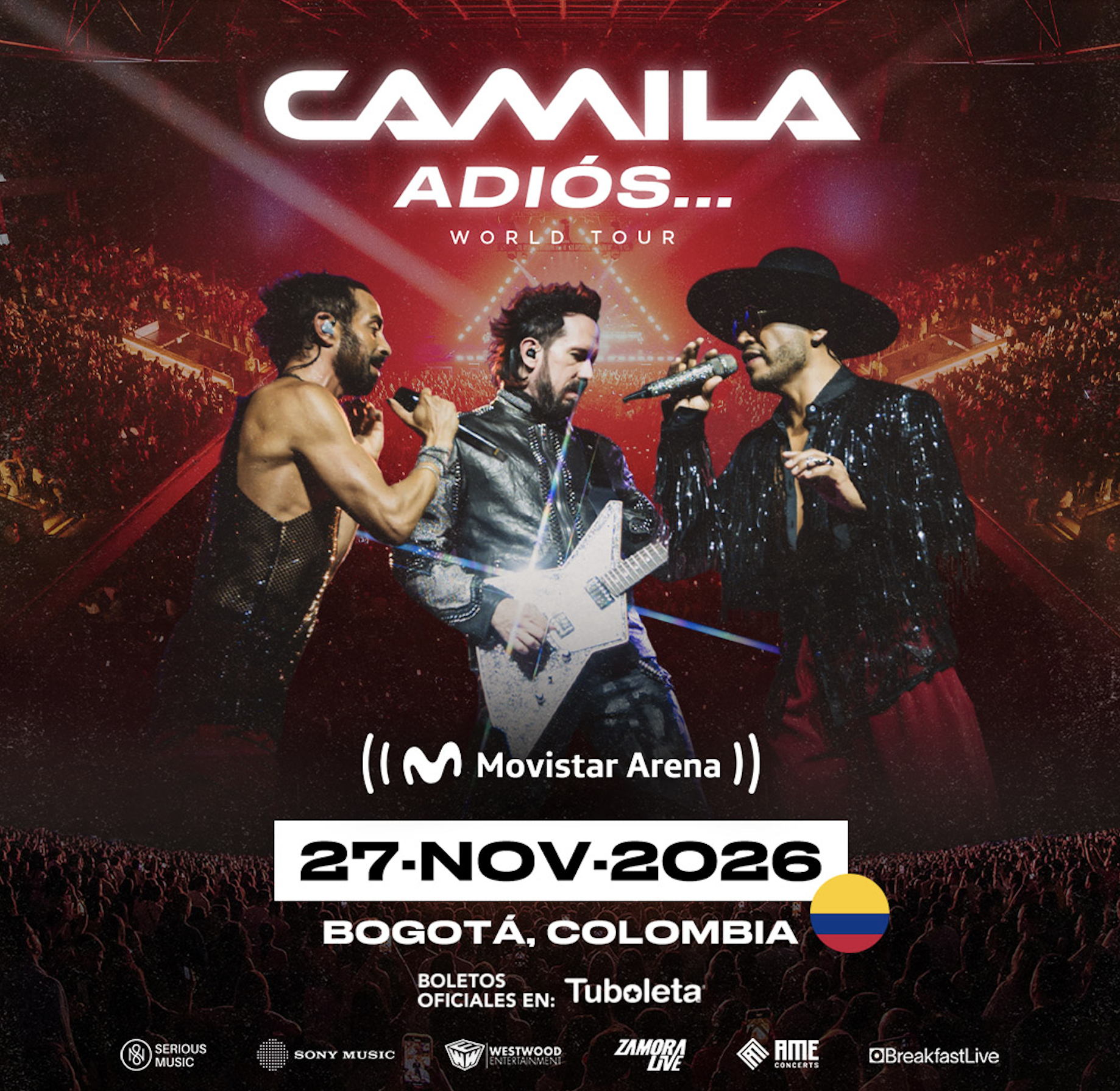 Camila · Adiós... World Tour